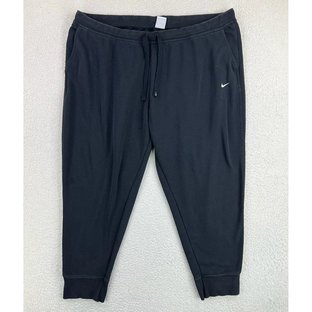 Nike Dri-FIT Get Fit Training Pants Womens 3XL Black Joggers DB6080-010